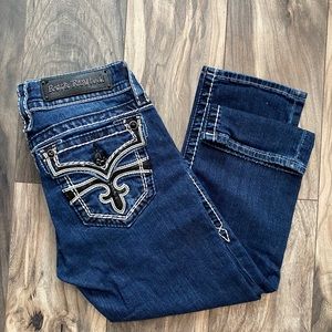 Rock Revival Womens Size 27 Jeans Celine Capri